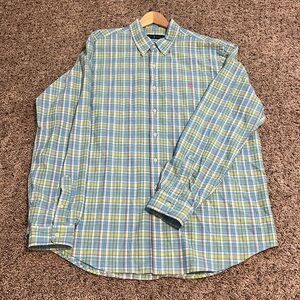 Ralph Lauren Men’s Multicolor Long Sleeve Button Down Shirt